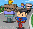 العاب اكشن فلاش جديدة لعبة سباق البوكس Box Racer Game